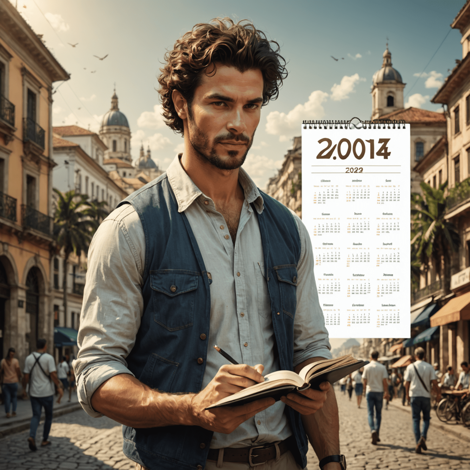 Calendário com datas marcadas para sessões de autógrafos e lançamentos de livros de Simone Tebet em várias cidades brasileiras